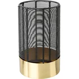OTTO home Windlicht Alienor Metall Goldfarben/Schwarz