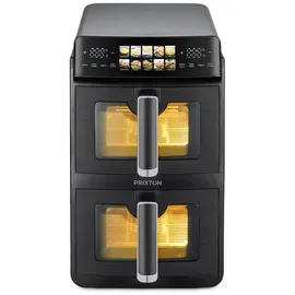 Prixton Heißluftfritteuse Prixton Cook Organics Vertical 10L schwarz