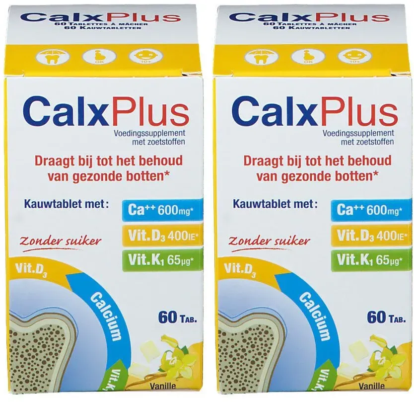 CalxPlus Vanille Zuckerfrei