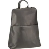 GREENBURRY Fiorentina City Rucksack Leder 31 cm Schwarz
