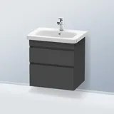 Duravit DuraStyle 58x44,8cm, graph ma, 2 SchKa., wandhängend