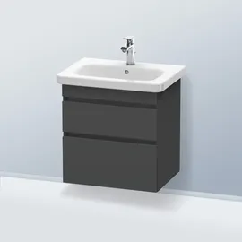Duravit DuraStyle 58x44,8cm, graph ma, 2 SchKa., wandhängend