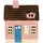 ib laursen Teelicht My Home Town 13,5 x 7,7 x 16,5 cm rosa