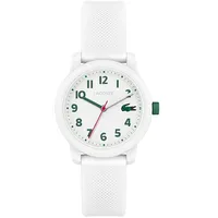 Lacoste Analog Quarzuhr für Kinder mit Weisses Silikonarmband - 2030039