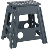 Home4You Klapphocker Grau