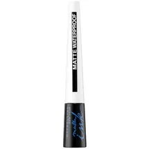 Maybelline New York Flüssiger Eyeliner, Wasserfest, wischfest und langanhaltend, Lasting Drama Liquid Ink Matte Eyeliner, 12 Black, 2,5 ml