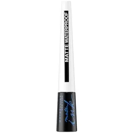 Maybelline New York Flüssiger Eyeliner, Wasserfest, wischfest und langanhaltend, Lasting Drama Liquid Ink Matte Eyeliner, 12 Black, 2,5 ml
