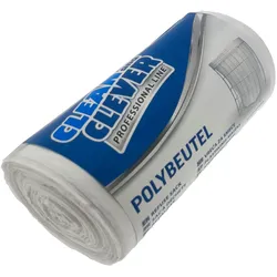 Stammartikel Müllbeutel Polybeutel Professional Clean and Clever 60-80 L weiß Pro 76