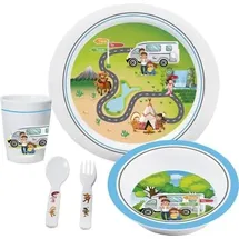 Brunner Time To Travel Kindergeschirrset, 5-teilig