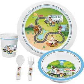 Brunner Time To Travel Kindergeschirrset, 5-teilig