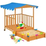 vidaXL Holzsandkasten quadratisch (41658)