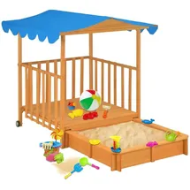 vidaXL Holzsandkasten quadratisch (41658)