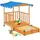 vidaXL Holzsandkasten quadratisch (41658)