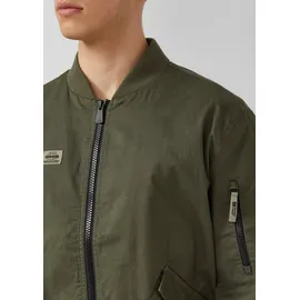 s.Oliver Sportive Blouson-Jacke aus Twill mit Rippbündchen - olive - S