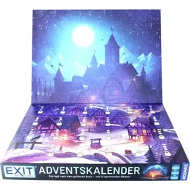 Kosmos EXIT Das Spiel Adventskalender 2021 - Die Jagd nach dem goldenen Buch