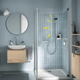Grohe Precision Trend Duschset mit Thermostat Chrom 34855003