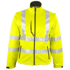 Prevent Warnschutz-Softshelljacke Gr.L gelb PREVENT