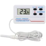Bunthaus Digitales Kühlschrank- Oder Gefrierschrank-thermometer – Mit Alarm – Max-min-funktion – 1,2 M Kabel