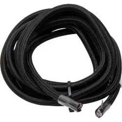 Kopp 151502020 Textilleitung, rund, 2-adrig, 2m, schwarz - 10 Stück