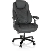 HJH Office PULLMANN Kunstleder Mattgrau