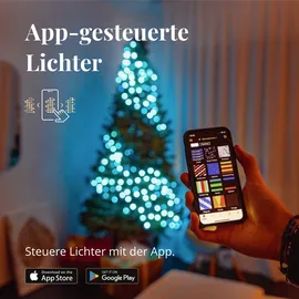 Twinkly LED-Lichterkette 32 m Mehrfarbig