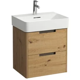 Laufen Waschtischunterschrank 2 Schubladen 40 x 52,1 x 51,5 cm Wildeiche