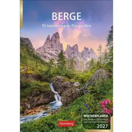 Harenberg Berge Wochenplaner 2027 Weiß