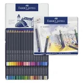 Faber-Castell Buntstifte Goldfaber 48-Metalletui