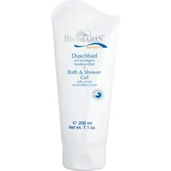 BIOMARIS Duschbad nature mit Sanddorn-Duft 200 ml Duschgel