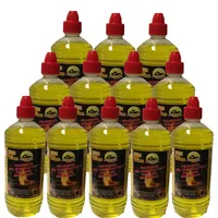 Farmlight 12x 1 Liter Flaschen Brenngel Gelkamine Ethanolkamine Wandkamine