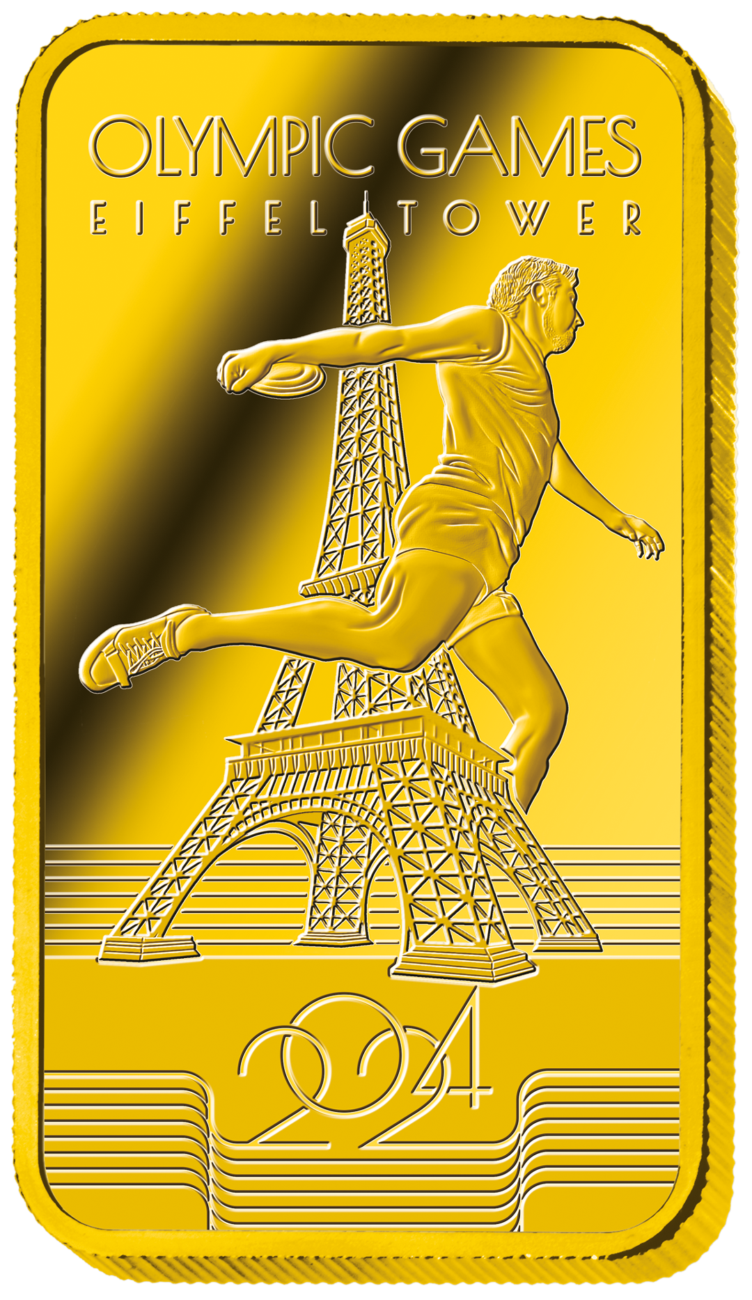 Die größte Goldbarren-Gedenkmünze zu den Olympischen Spielen 2024!