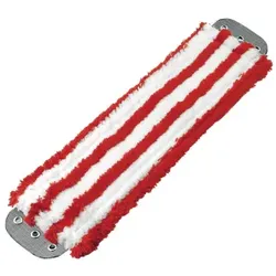 UNGER SmartColorTM MicroMop 7.0, Mikrofasermop für mittlere Verschmutzung und raue Böden, 1 Stück, Farbe: rot