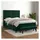 vidaXL Boxspringbett 140 x 200 cm Dunkelgrün
