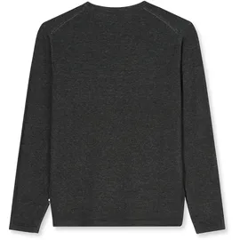 Olymp Rundhalspullover Grau L