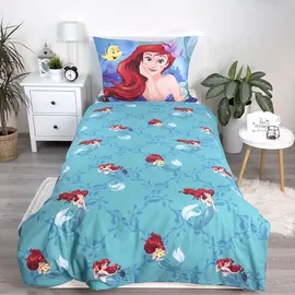 Disney Princess Arielle Mehrfarbig 140 x 200 cm + 70 x 90 cm
