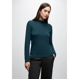STREET ONE Rollkragenshirt blau 34