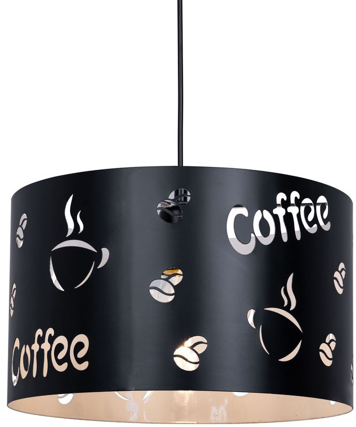 Pendel Leuchte Metall Coffee Decken Lampe Hänge Beleuchtung im Set inklusive LED Leuchtmittel