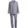 Seidensticker Pyjama Web Blau 58