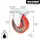 wagner® design yourself Schwerlast-Bockrolle RO 0325 rot