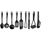 Tefal BIENVENUE K001S925 Set 9 Zubehörteile Schwarz Spatel Stück Kunststoff