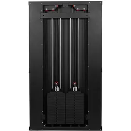 Dione Cable Crossover 2 x 100KG Metallgewichte - Kompakt 120 cm x 12 cm x 198 cm - Kraftstation - Homegym