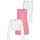 Kidsworld Bolero, Kleid & Leggings in pink / weiß), | Gr.: 128/134