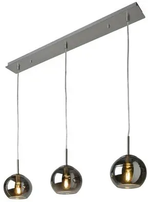 Villeroy & Boch Pendelleuchte Tokio Alu, Eisen, Stahl Metall Silber