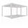 Weide Deluxe Pergola 3,6 x 5,3 m Beige