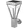 LEDVANCE Außenleuchte Aluminium 36,5 cm inkl. Bewegungsmelder silber