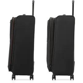 Roncato Metropolitan Koffer-Set 3-tlg. nylon/schwarz