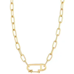 Elli Gliederkette Oval Verstellbar Trend 925 Silber Ketten   Damen 