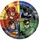 OEM Justice League-teller, 23 cm 8 Stück.