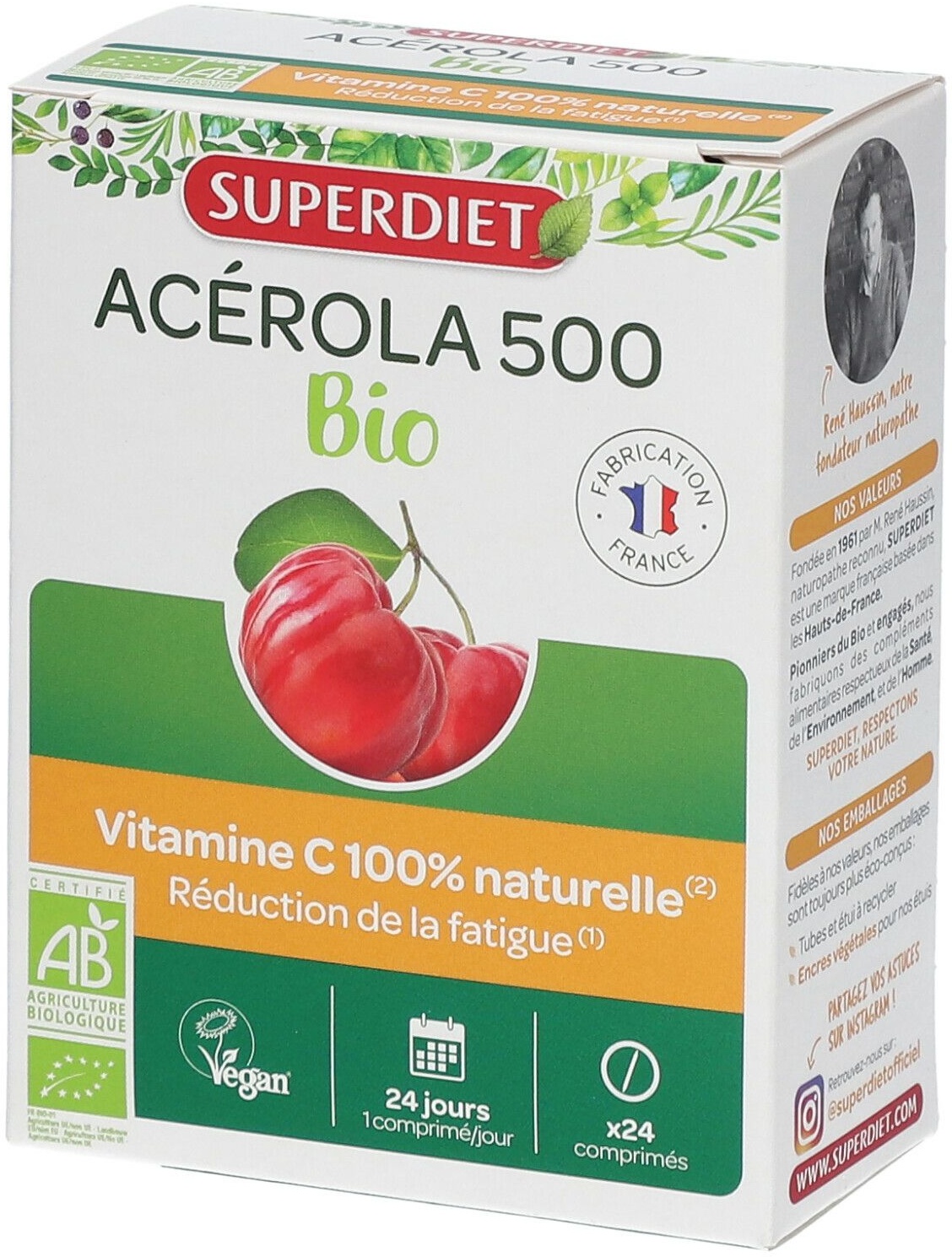 Super Diet Acerola 500 Bio