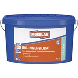 MODULAN 3301 BIO-Innensilikat Silikatfarbe Mineralfarbe innen weiß 12,5 l